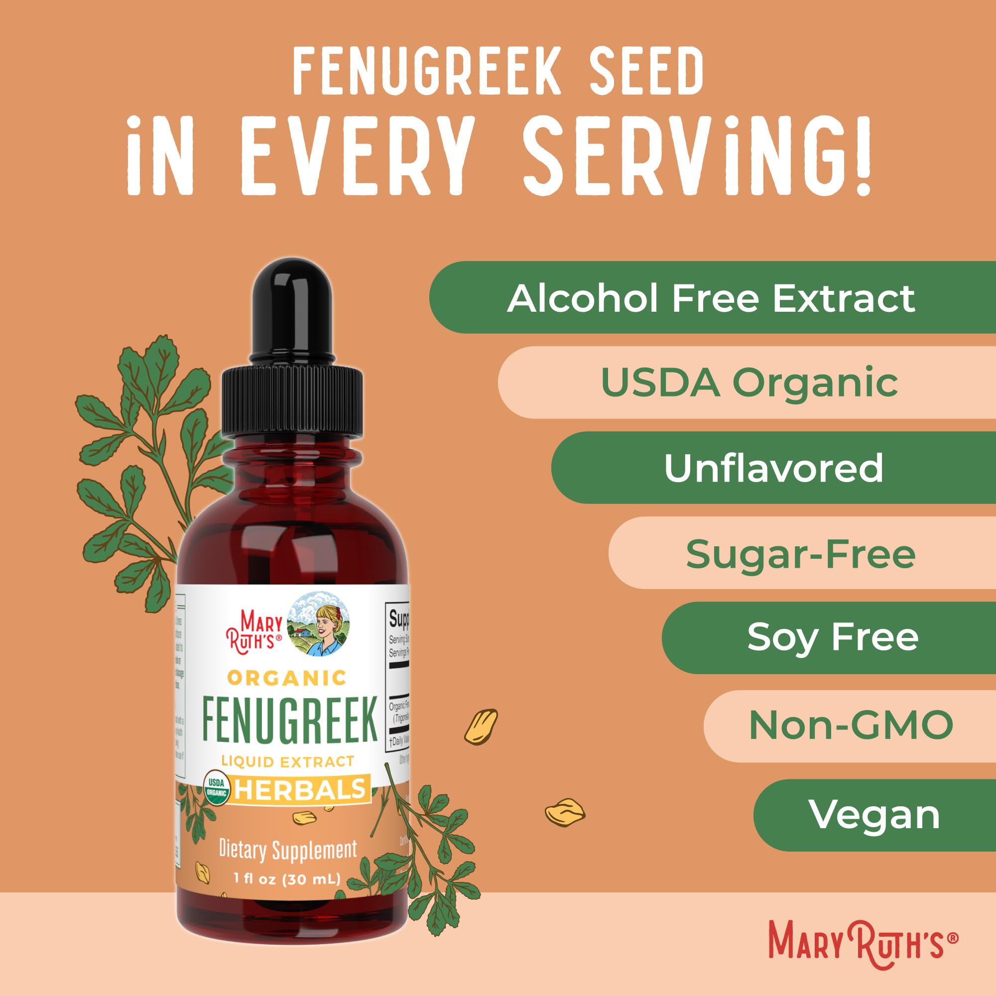 Travel-size fenugreek extract bottle ready for TSA-friendly packing.