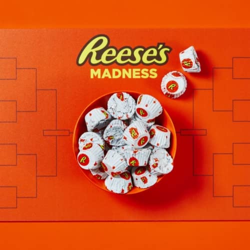 MASHBOX REEs Miniatures Peanut Butter Cups White chocolate variety for bulk gifting and sharing.