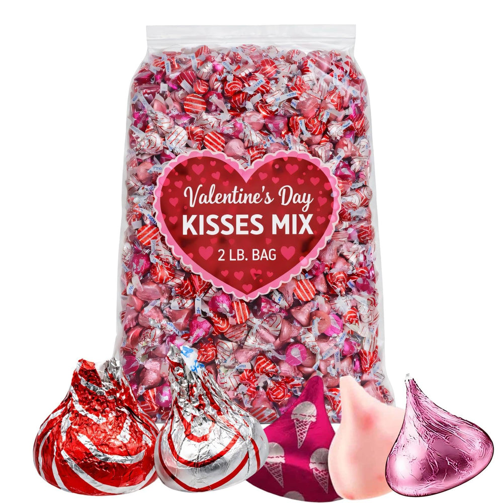 MASHBOX Valentine Hugs & Strawberry Ice Cream mix displayed for party favors and dessert decorating.