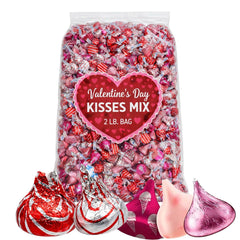 MASHBOX Valentine Hugs & Strawberry Ice Cream mix displayed for party favors and dessert decorating.
