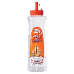 Master of Mixes Triple Sec bottle with premium orange flavor, ideal for cocktails