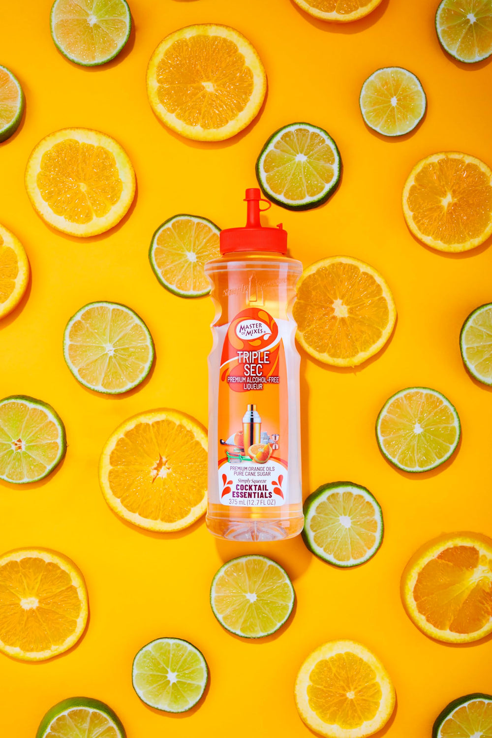 Master of Mixes Triple Sec highlights orange aroma for cosmopolitans