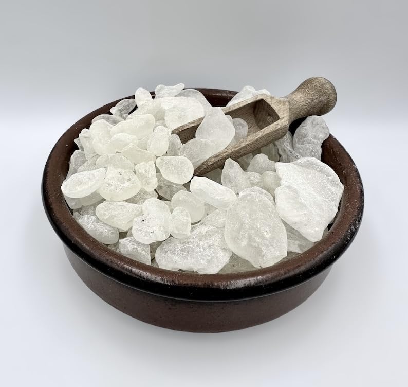 Mastic of Chios glass-jar 25gr featuring pure resin and clear labeling.