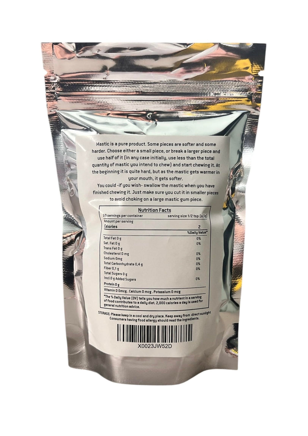 Mastic of Chios tears closeup showing natural resin and premium quality.