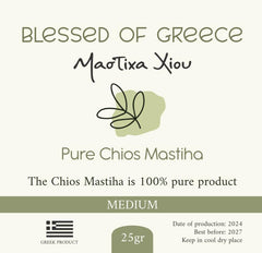Mastic of Chios wooden-pan drying scene highlights traditional processing.