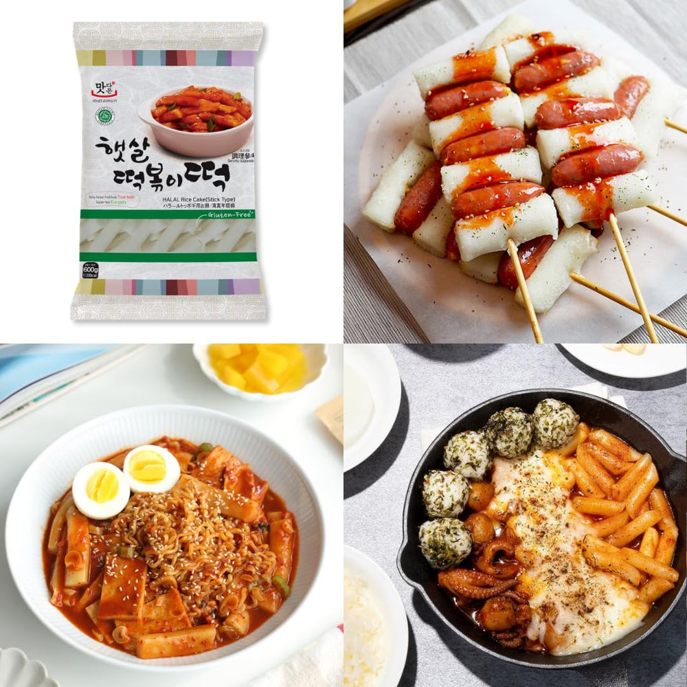Matamun ready dish tteokbokki plate presents a flavorful serving