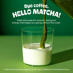 Matcha DNA organic matcha powder packaging BPA-free for safe storage.