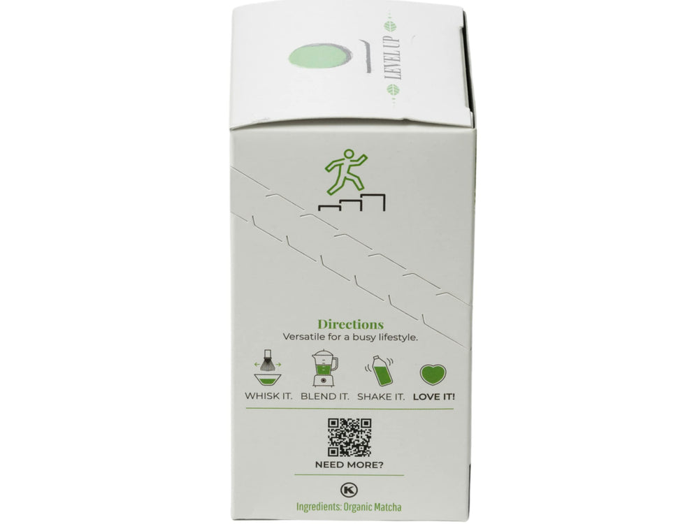 Matcha Kari label emphasizes USDA organic, additive-free quality