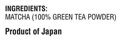 Matcha Love finely milled green tea for smooth whisking