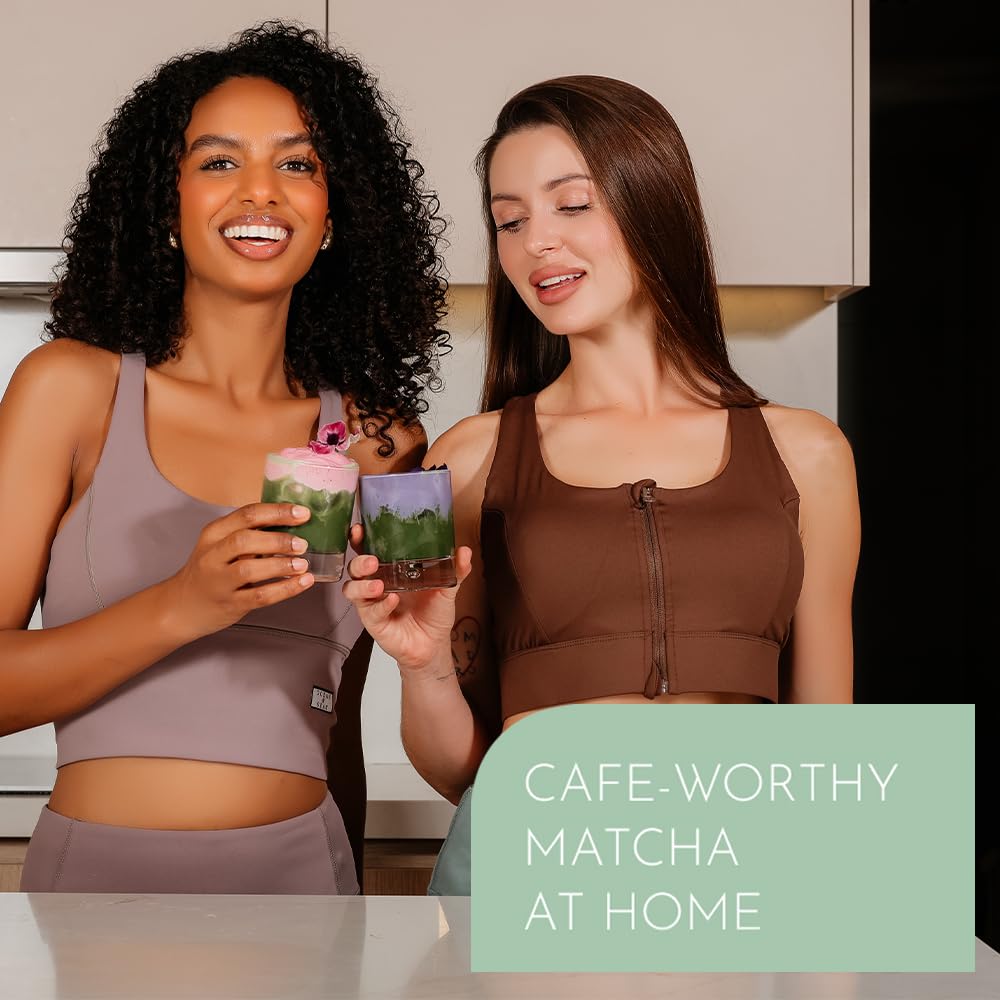 Matcha Moments pure unsweetened powder ideal for clean recipes.