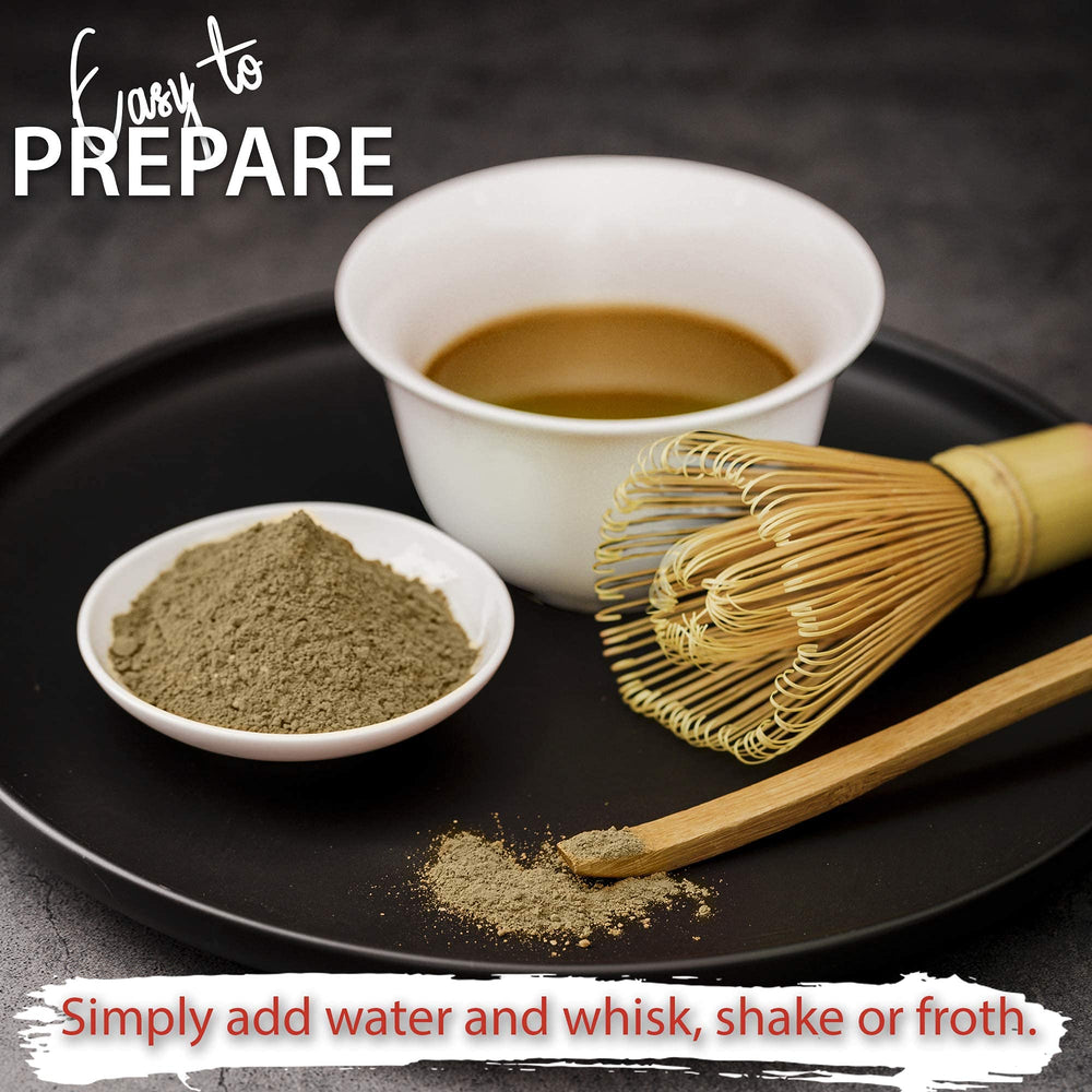 Steam rising from a cup of Matcha Moon hojicha highlights its mellow roast.