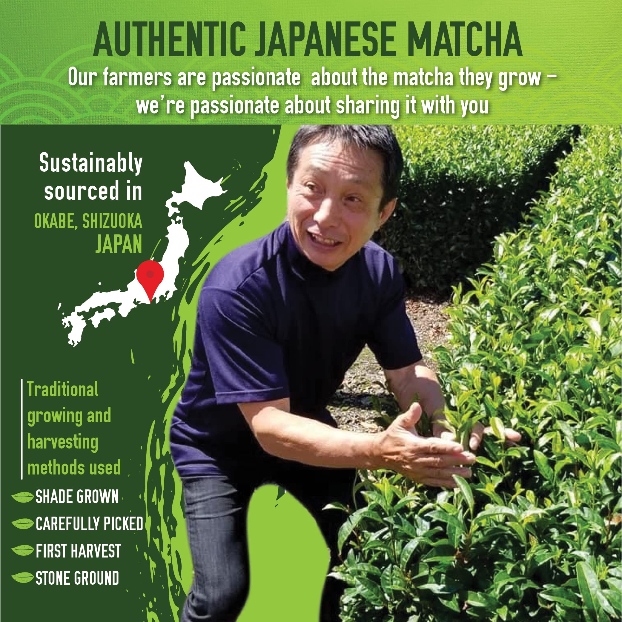 Matcha Organics baking with matcha for vibrant cookies and desserts.
