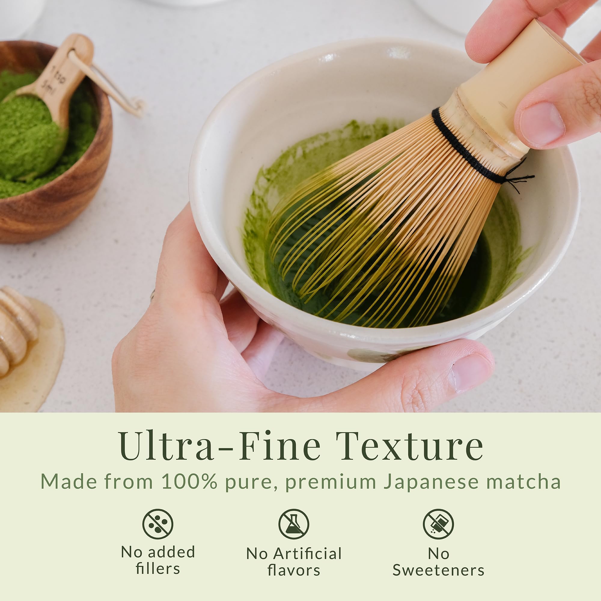 Matcha Sunday ceremonial tea setup emphasizes traditional ritual and aroma.