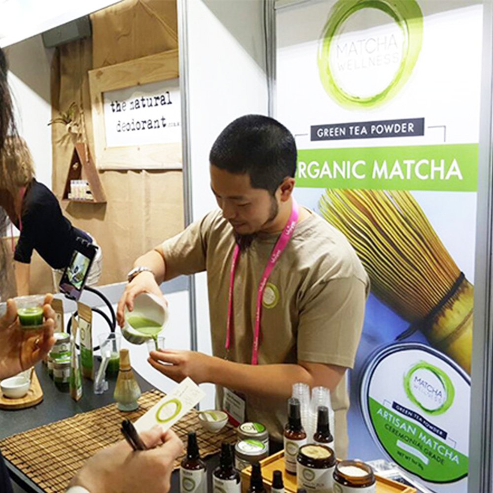 Matcha Wellness unsweetened powder supports steady energy without jitters.