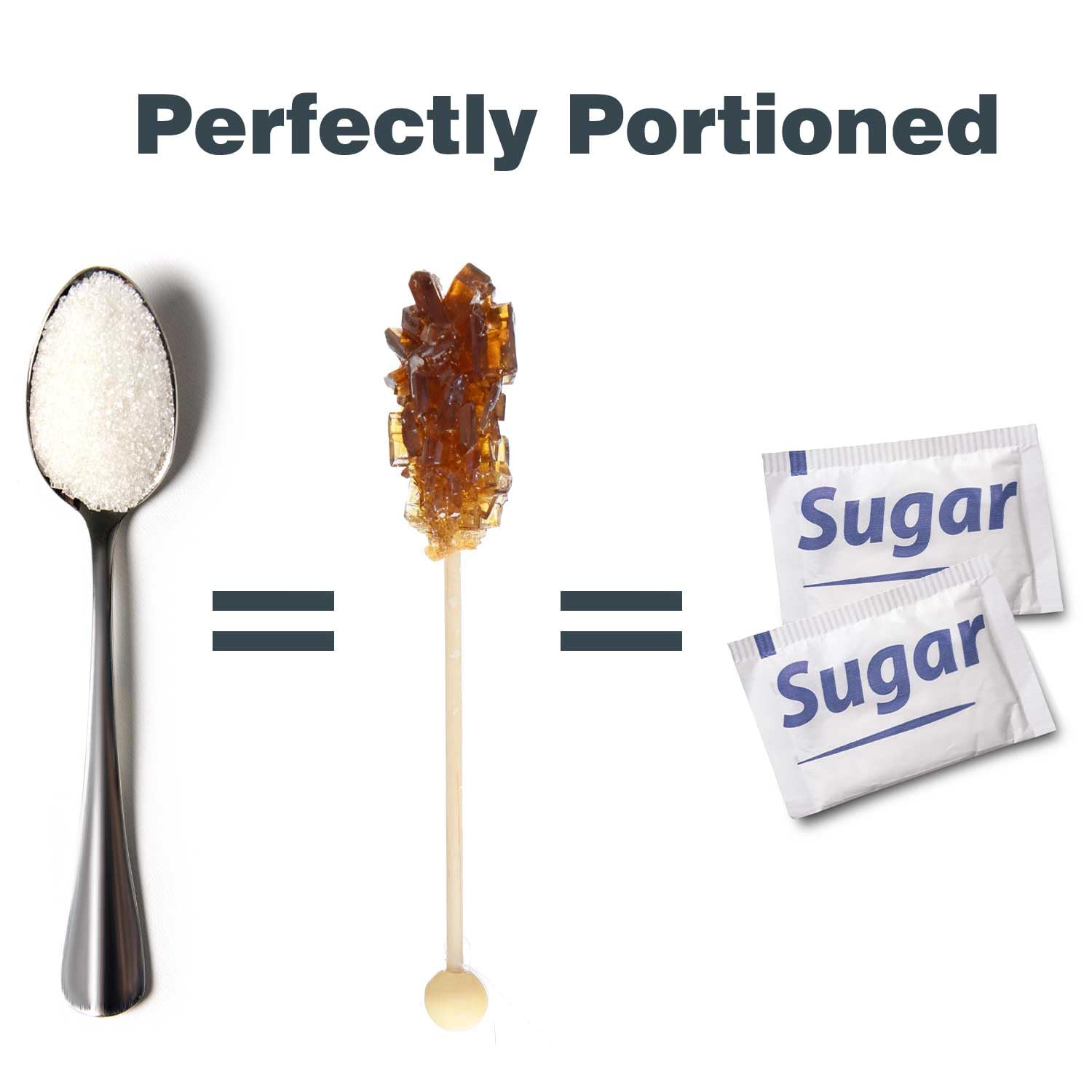 Matchaccino brown sugar sticks with coffee cup for elegant service.