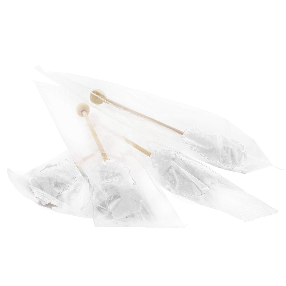Matchaccino sugar stick stirred into tea for precise sweetness