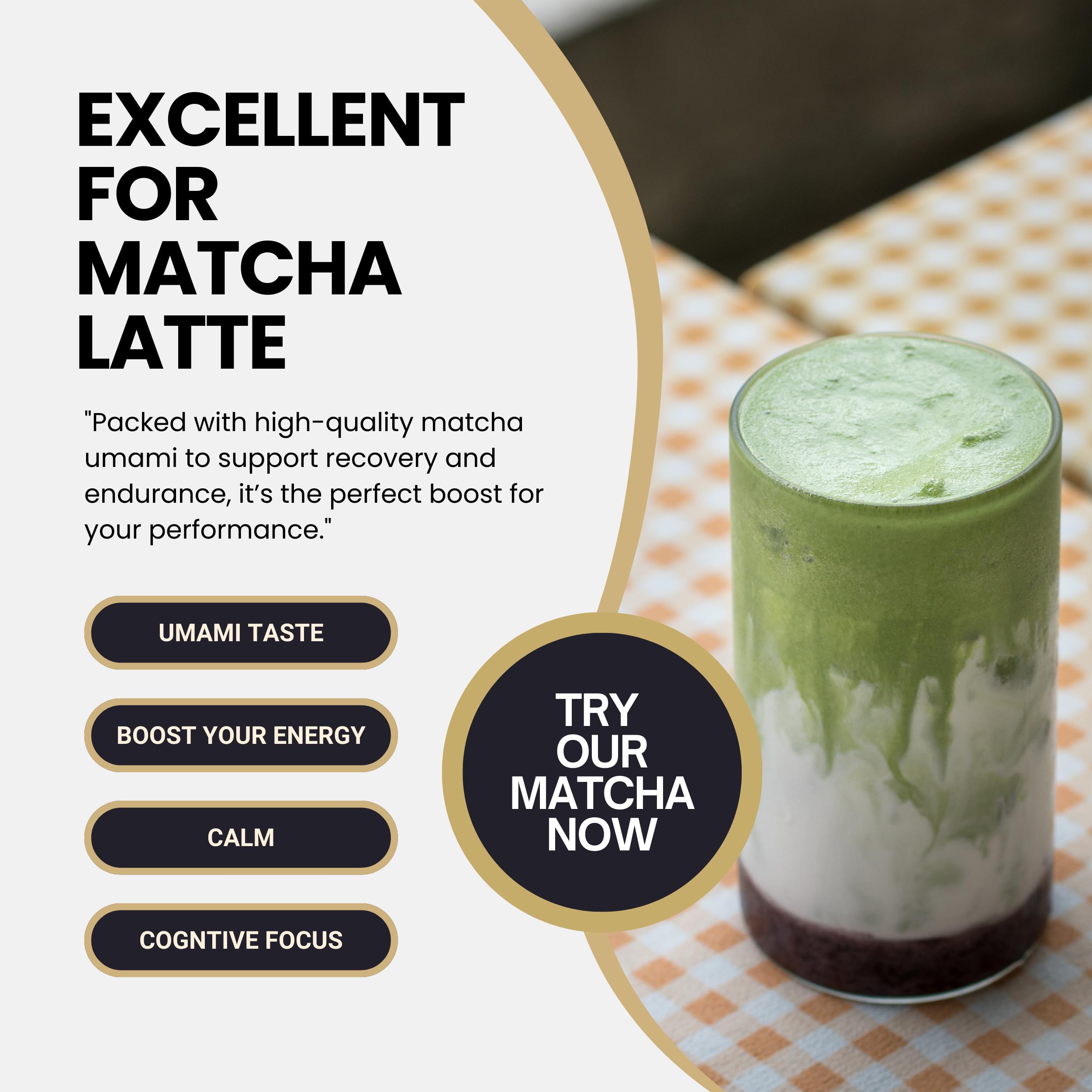 Matcharl airtight packaging keeps aroma intact until you’re ready to brew