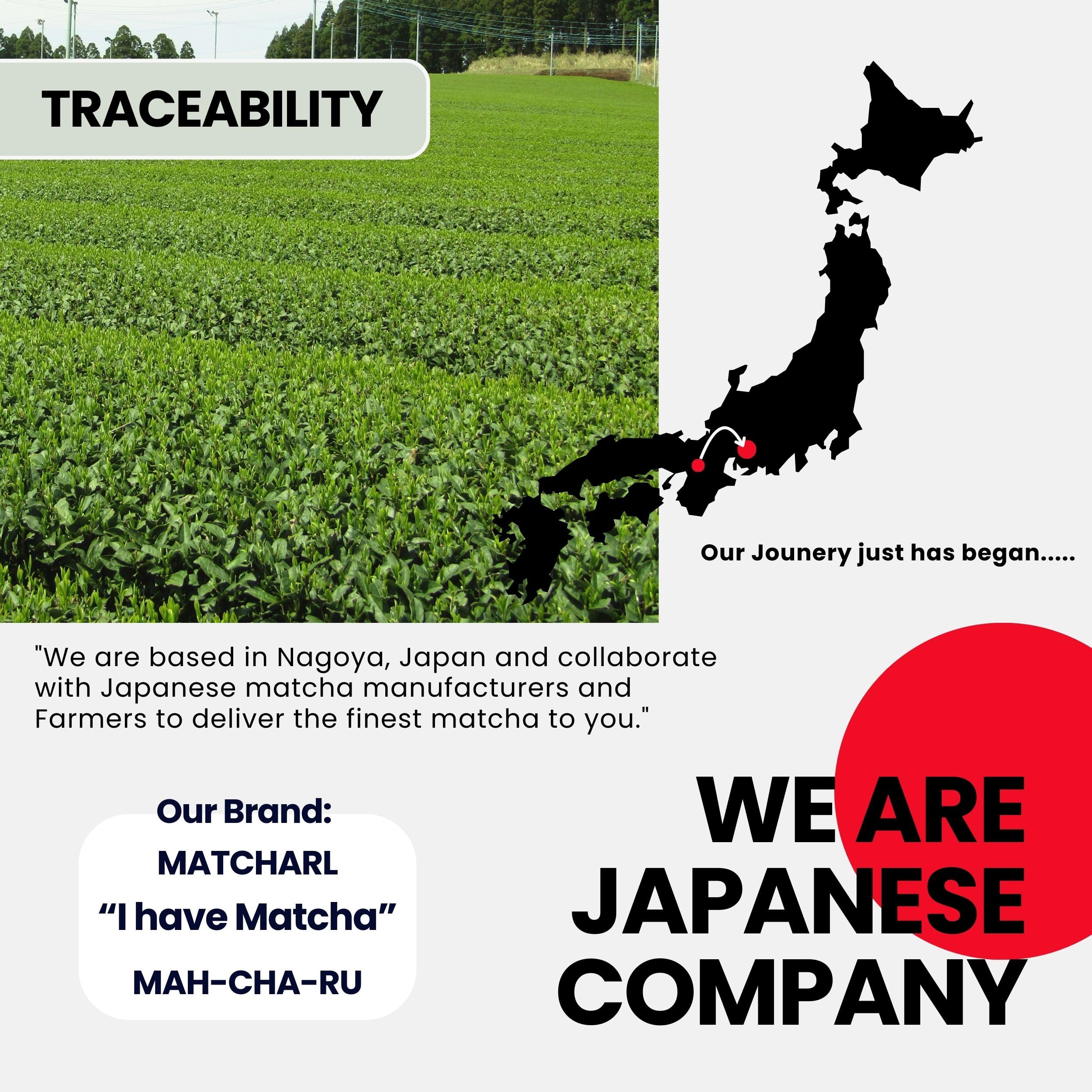 Matcharl stone-mill process preserves freshness and authentic flavor