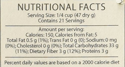 Matiz Bomba rice bag label close-up showing gluten-free and preservative-free promise