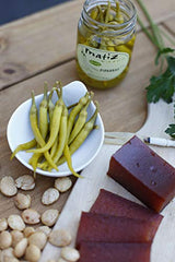 Matiz Piparras bottle close-up highlighting mild flavor