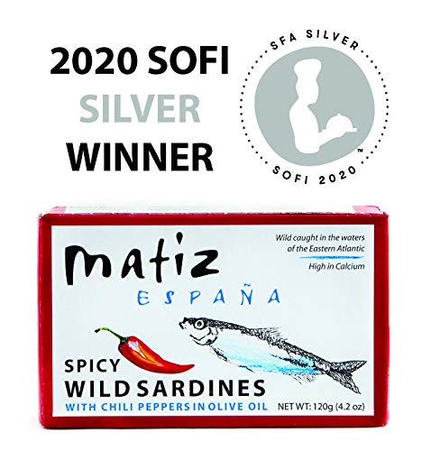 Matiz Sardines in BPA-free tins, safe storage and freshness.