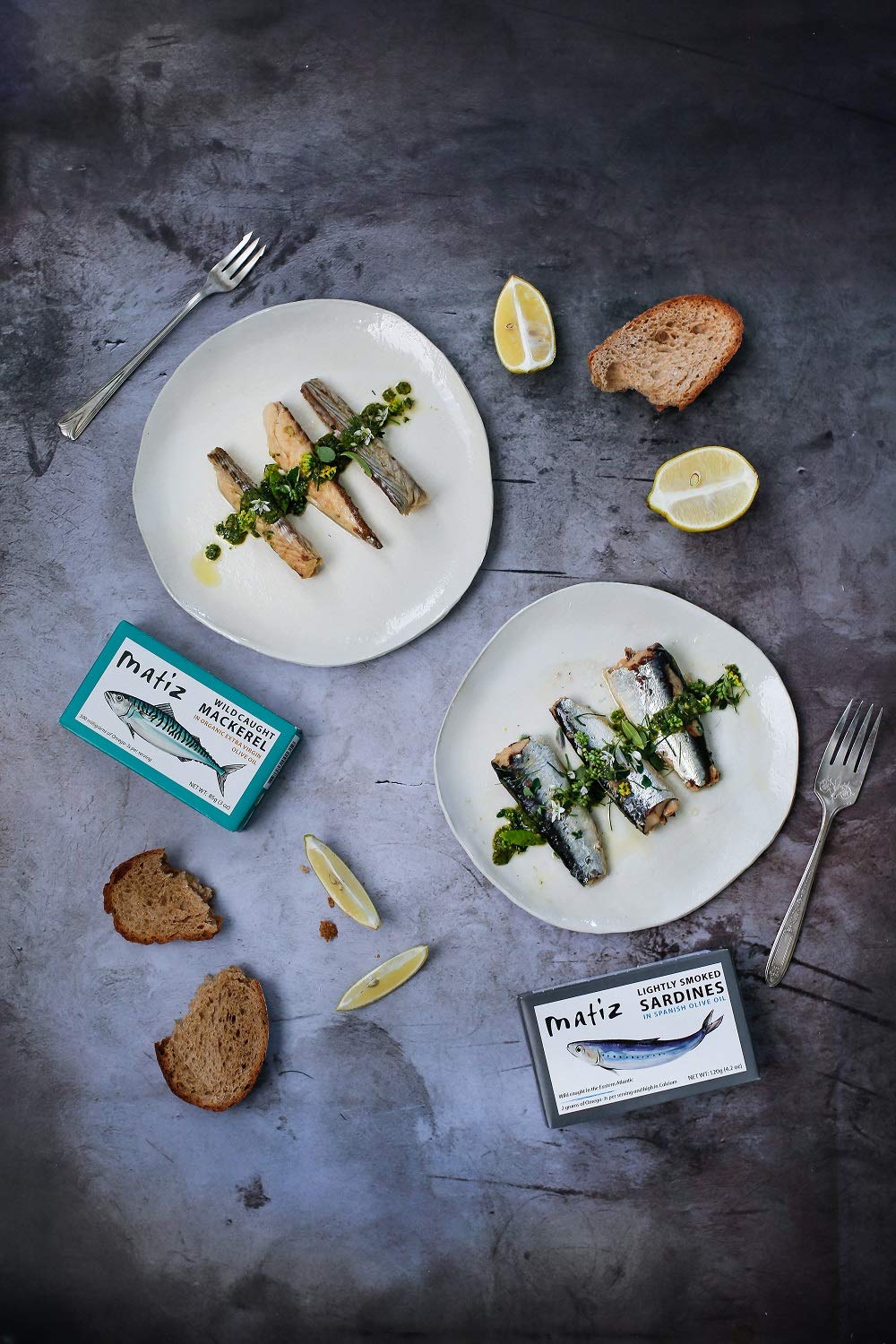 Matiz Sardines Lightly Smoked coast-to-table coast - sustainably caught, ready to enjoy.
