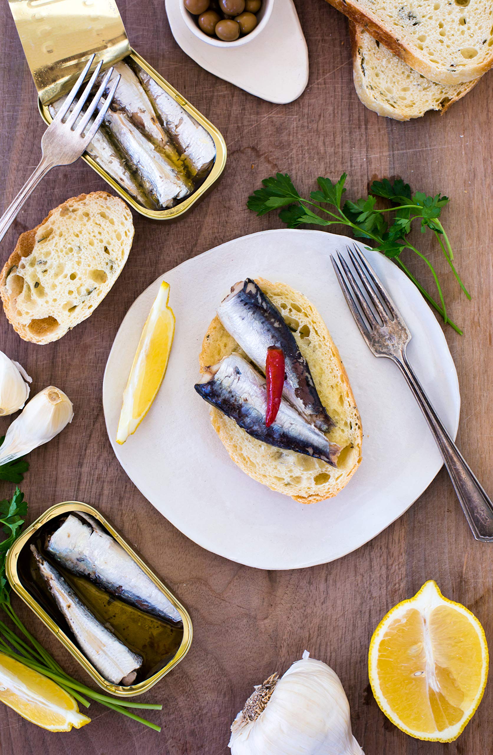 Matiz sardines rich flavor and tender texture in can