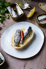 Matiz Sardines Spicy Piri Piri tin, bold tapas in minutes.