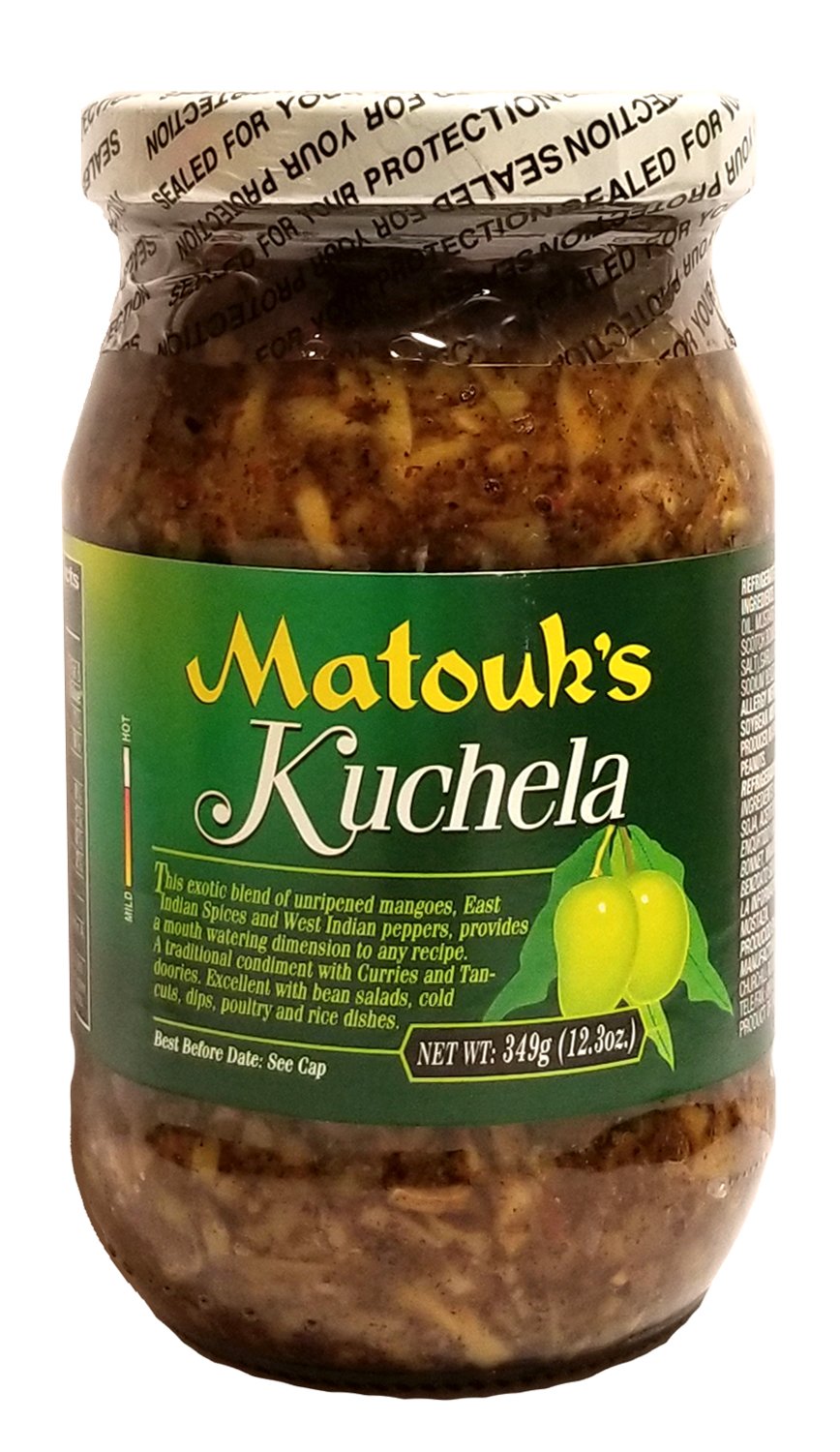 Matouk's Mango Kuchela bottle adds tropical spice to curries and stews