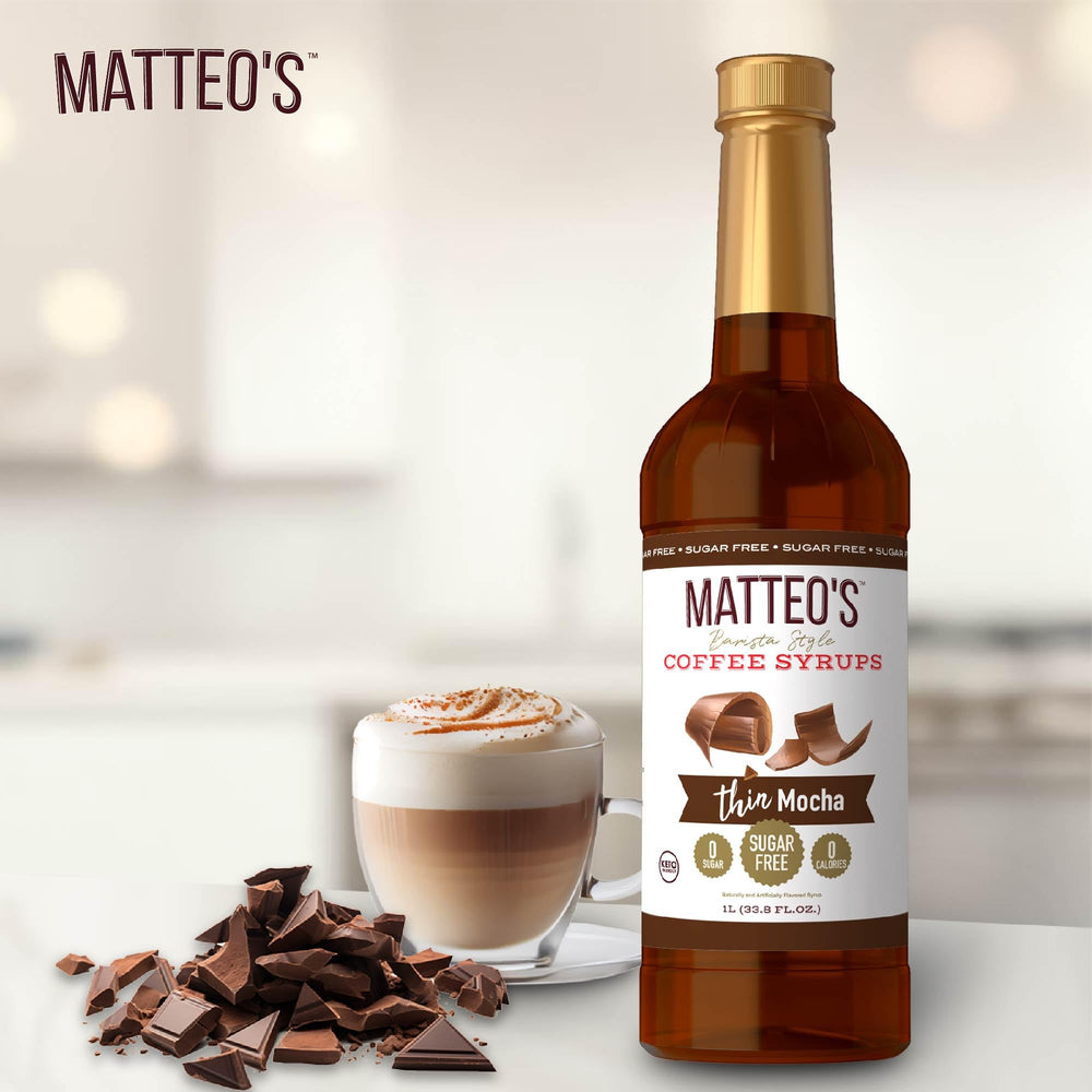 Label highlights zero calories and keto-friendly profile.