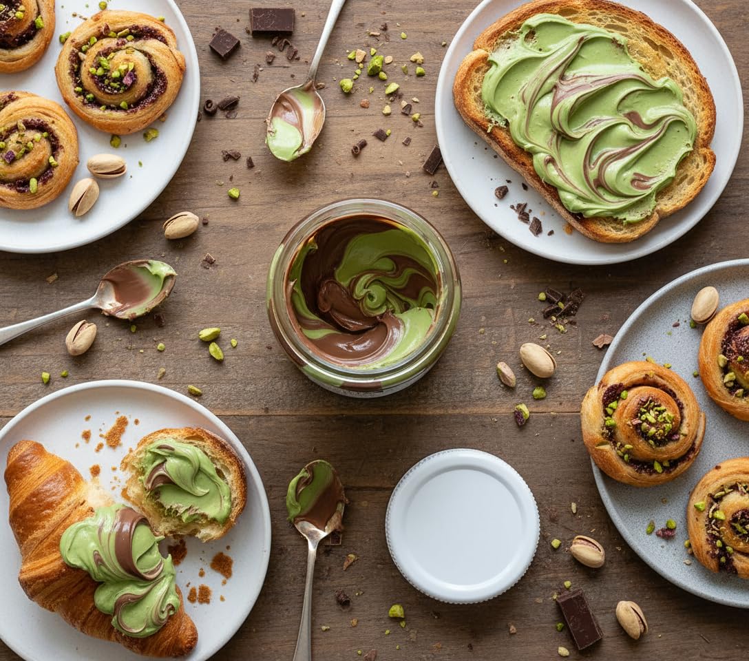 Mattigan's ice-cream-drizzle elevates scoops with chocolate-pistachio notes