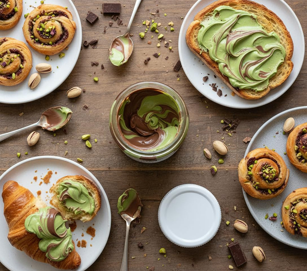 Mattigan's ice-cream-drizzle elevates scoops with chocolate-pistachio notes