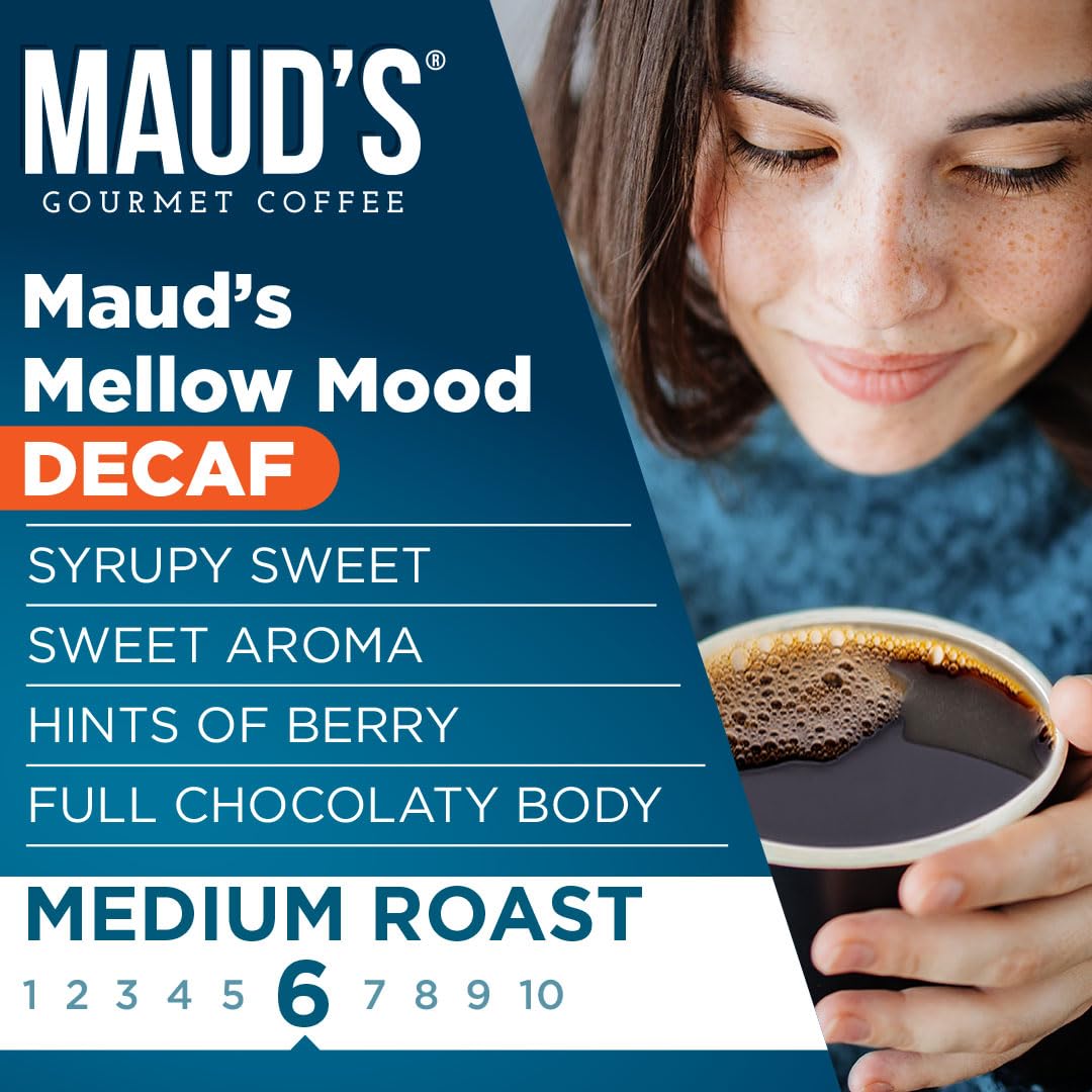 Maud's 100 percent Arabica beans highlight ethical sourcing and quality
