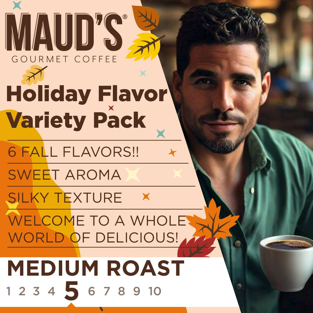 Maud's Bourbon Street Pecan Praline pods evoke warm praline notes.