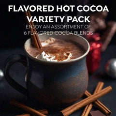 Chocolate Coconut Cocoa pod ready to brew a tropical-inspired beverage.