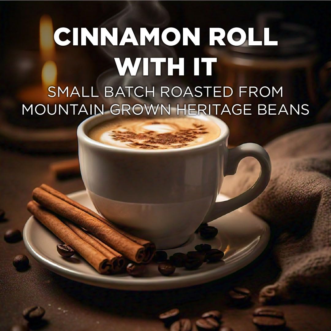 Maud's cinnamon-roll pods unboxing showcases accessible cafe-quality at home