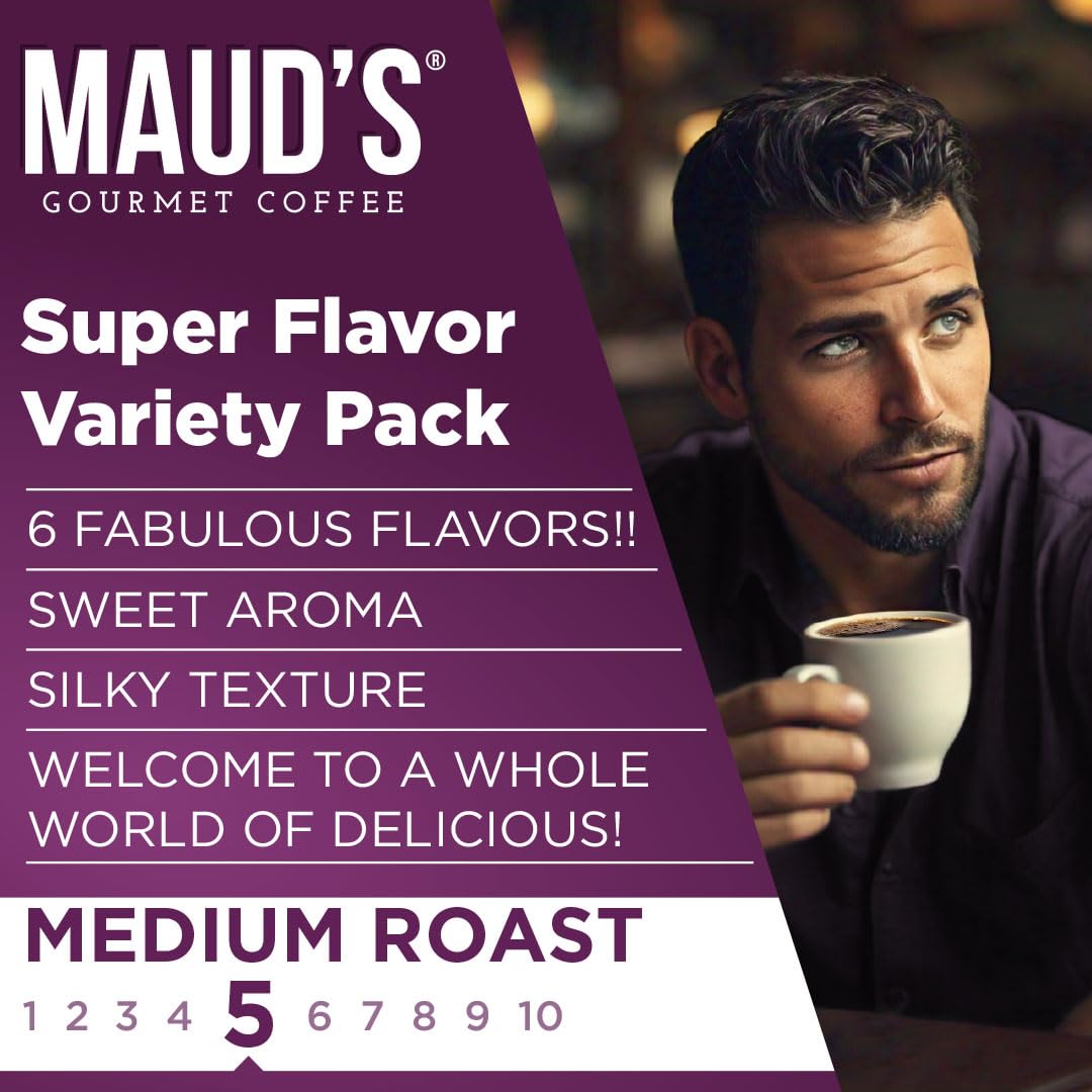 Maud's Cinnamon Roll With It pods capture cozy bakery vibes in every brew.