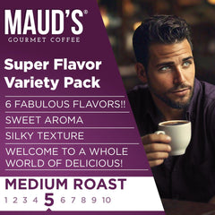 Maud's Cinnamon Roll With It pods capture cozy bakery vibes in every brew.