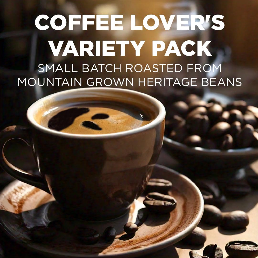 Maud's pods display shows 16 flavor options for daily brews.