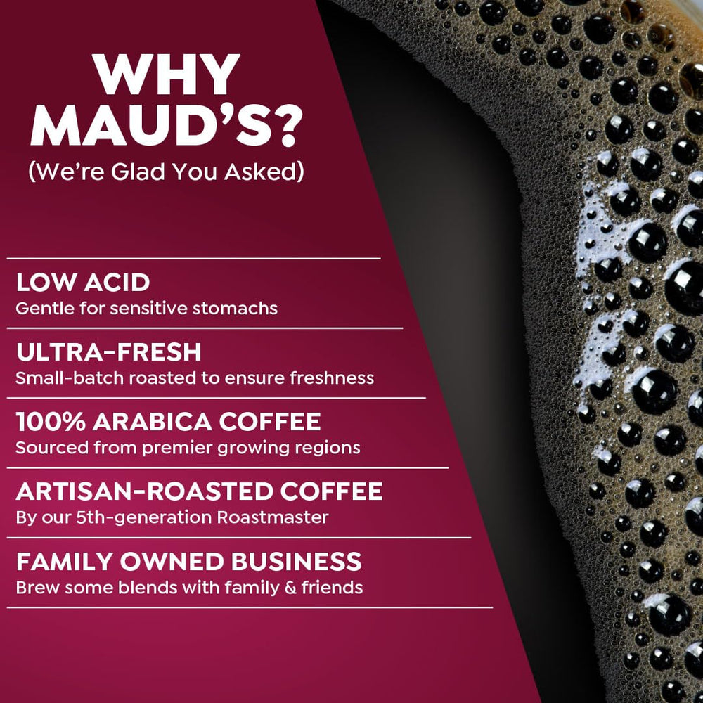 Maud's daily-coffee-pod-pack brings premium flavor to your daily routine.