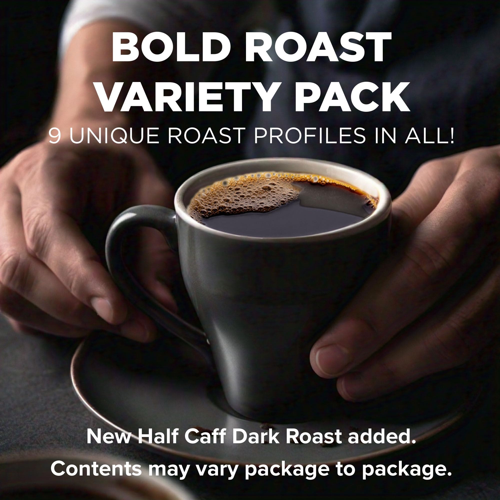 Maud's coffee pods close-up emphasizes 100% Arabica quality and rich aroma.
