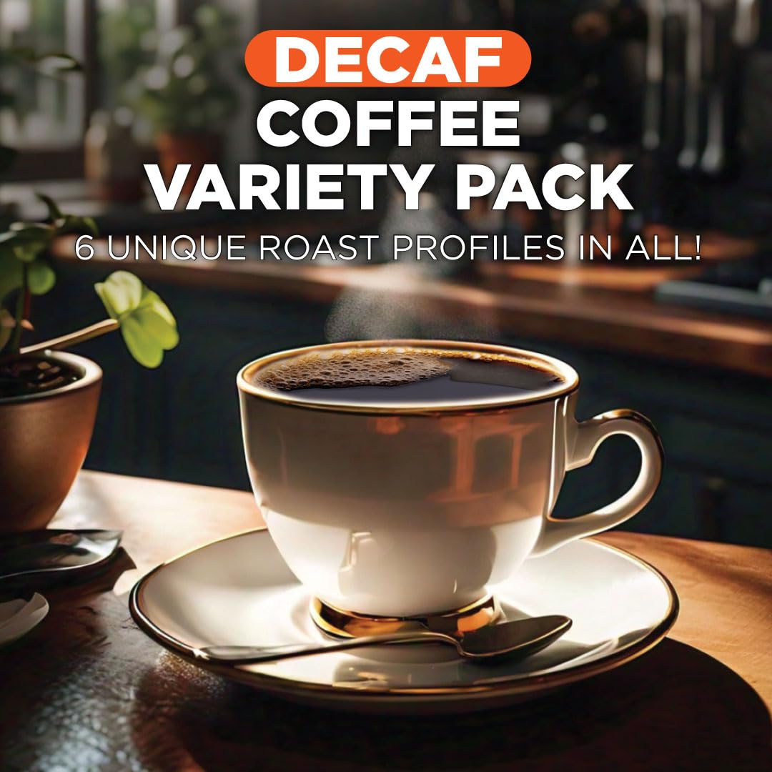 Maud's Decaf Dark & Handsome pod delivering bold flavor without caffeine