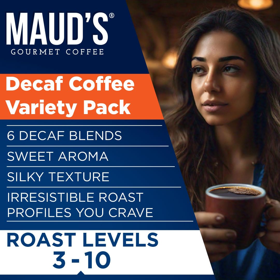 Maud's Decaf Mellow Mood pod offering a mellow cup any time