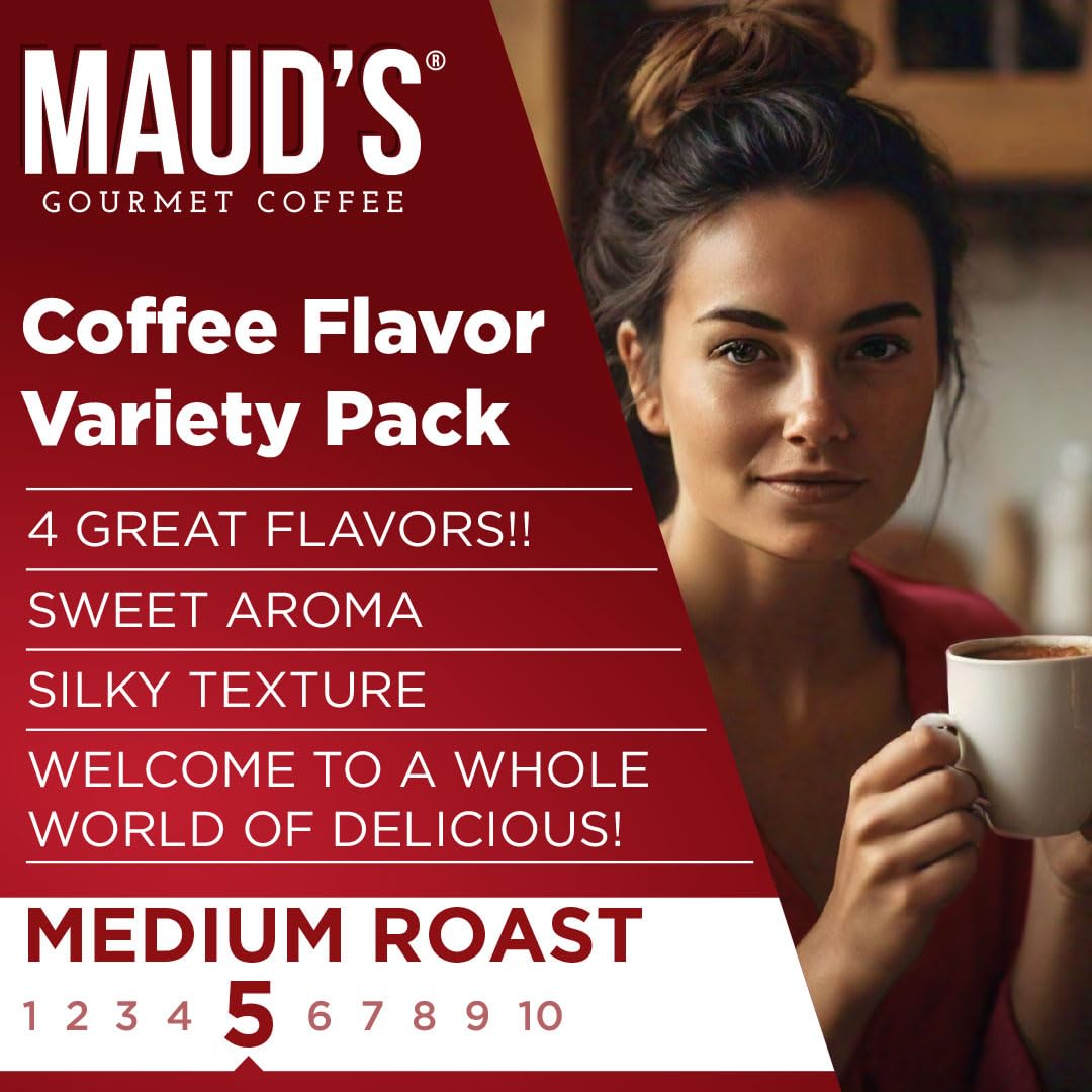 Maud's Vanilla instant coffee – creamy notes for effortless cups.