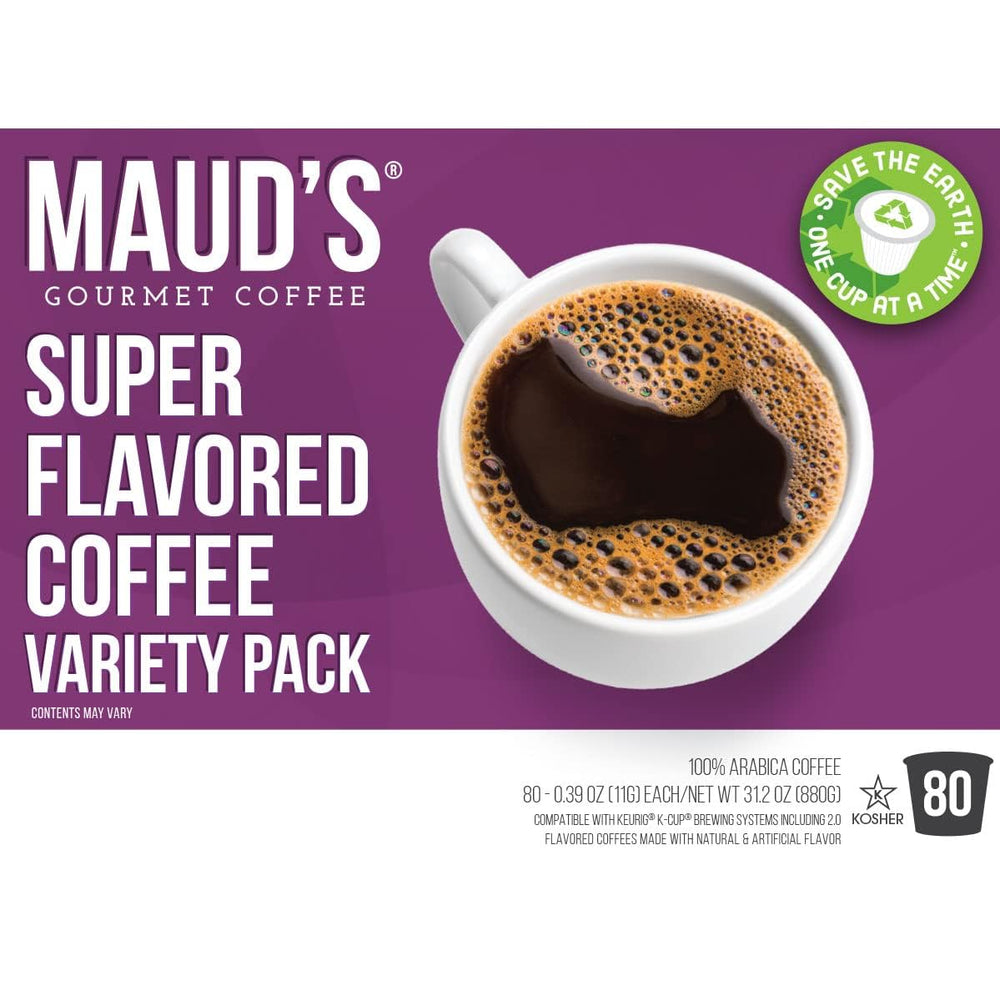 Maud's French Vanilla pods provide smooth aroma and creamy body