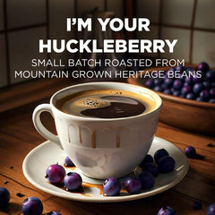 Maud's Huckleberry pod compatibility for Keurig machines enables quick, easy brewing.