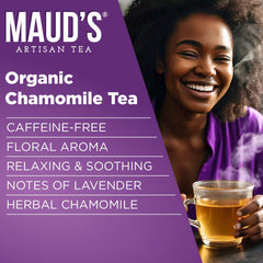 Maud's Keurig-compatible tea pods arranged for quick, mess-free brewing.