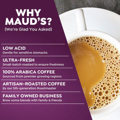 Maud's Luck of the Irish Cream Cheesecake pods create creamy indulgence in seconds.