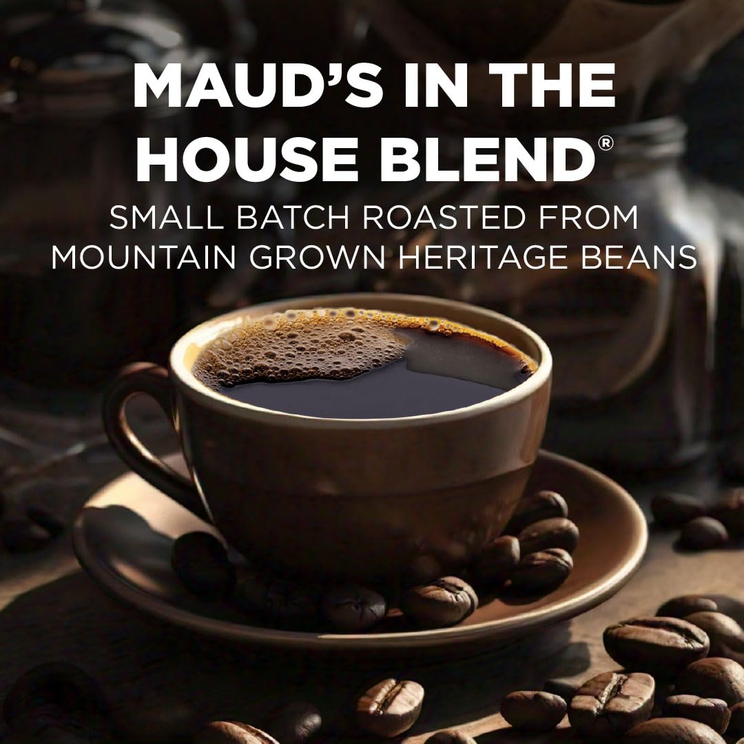 Maud's Medium Roast pod delivering balanced flavor and aroma.