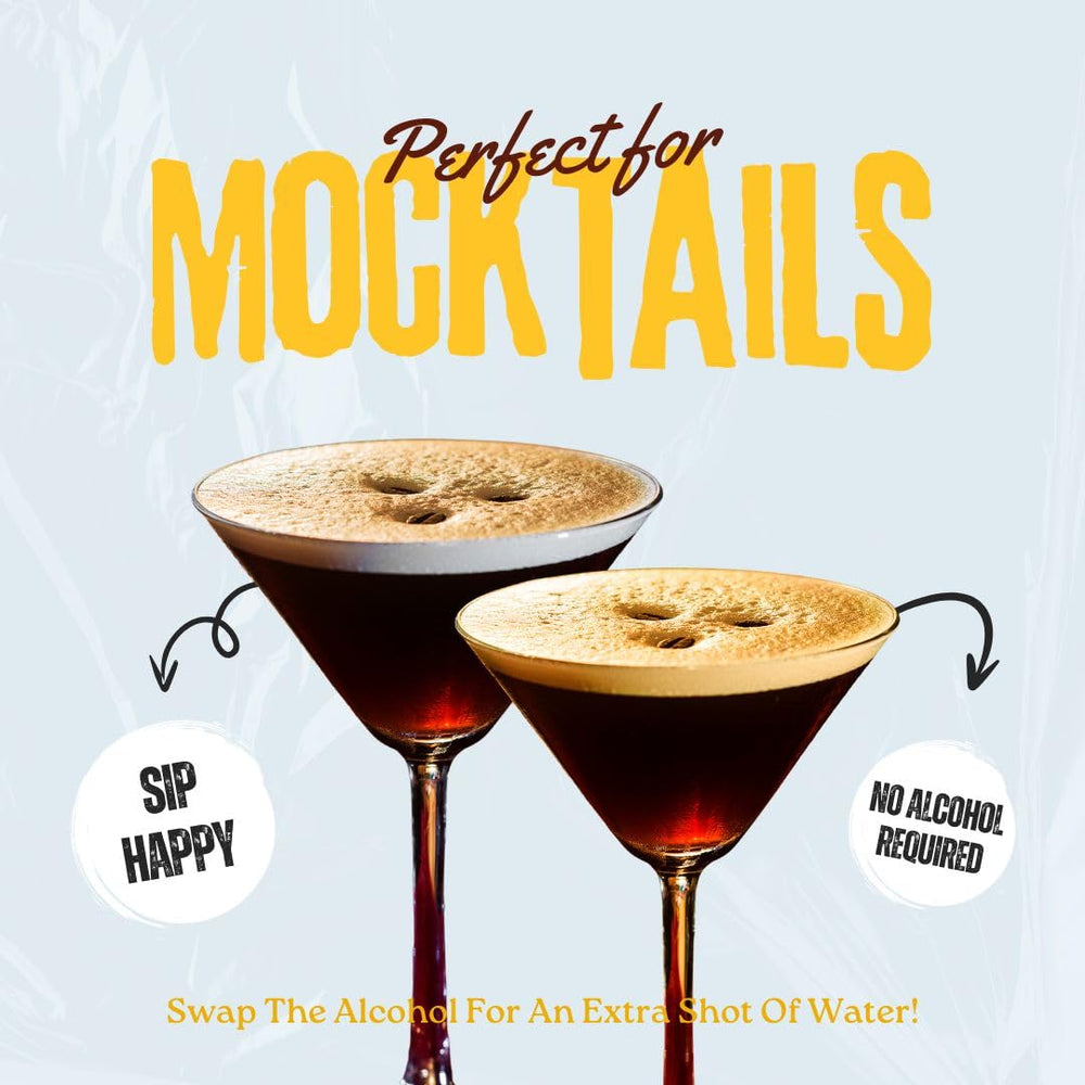 Caramel notes highlighted in Maud's Espresso Martini blend